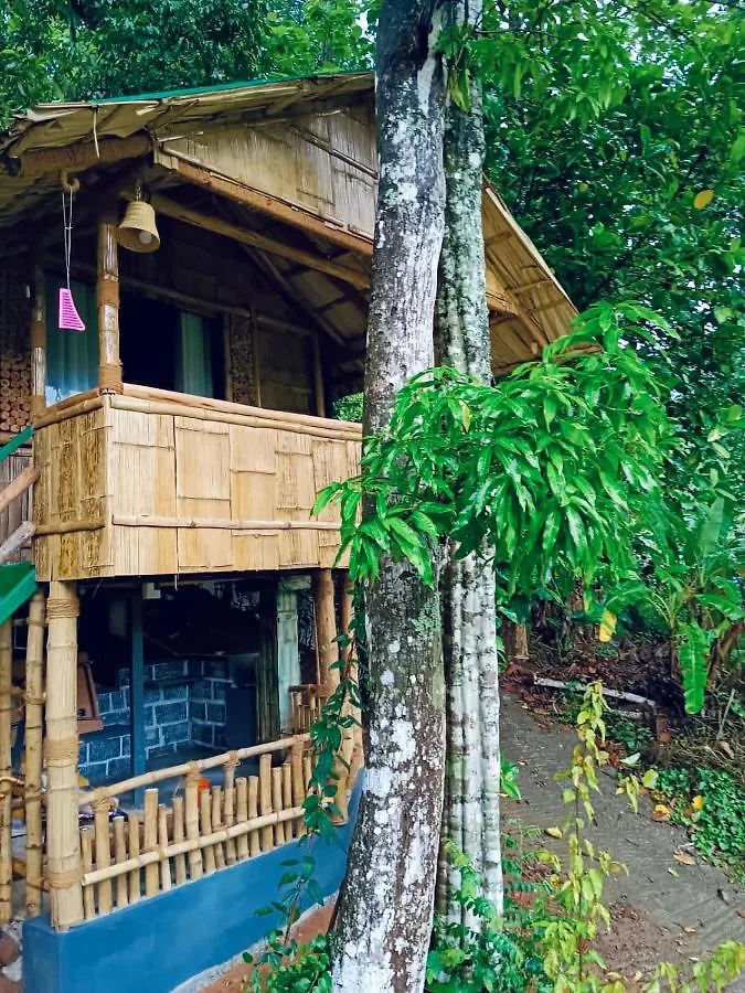 Fab - Bamboo Hut With Open Shower Munnar India