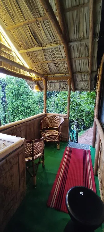 Fab - Bamboo Hut With Open Shower Munnar