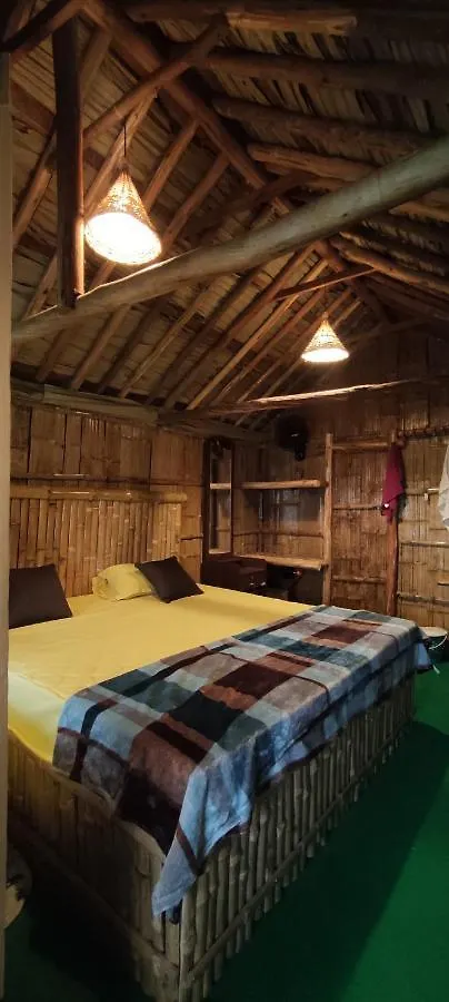 Fab - Bamboo Hut With Open Shower Munnar Indien