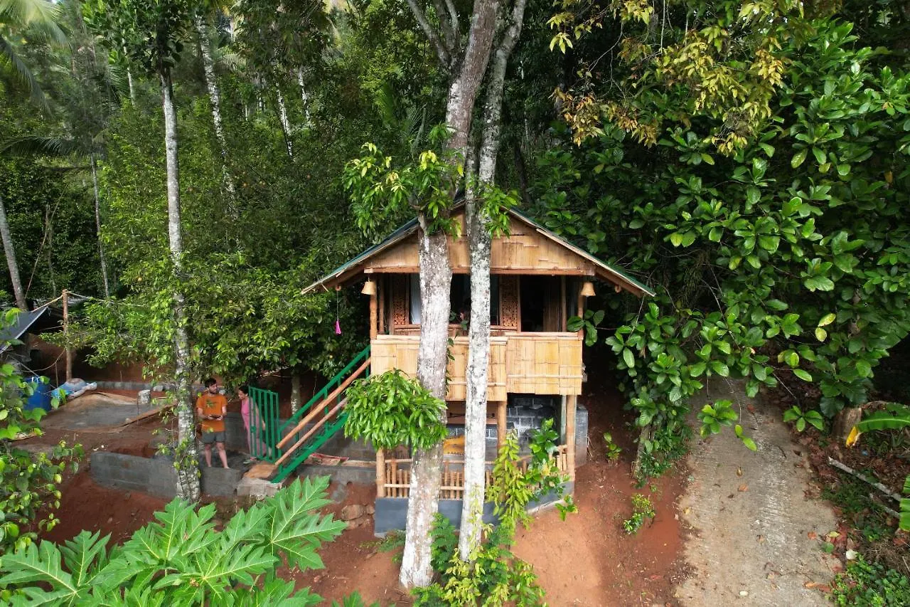 Fab - Bamboo Hut With Open Shower Munnar